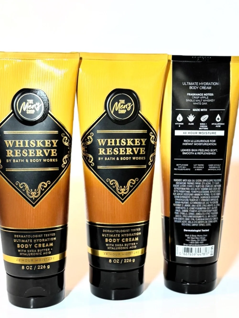 WHISKEY RESERVE Body Cream
